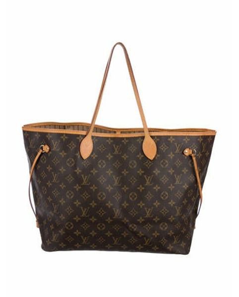 Louis Vuitton Monogram Neverfull GM Brown | The RealReal
