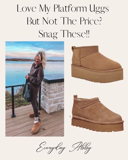 I found an amazing look a like of these must have ultra mini uggs! 😍😍😍 #blackfriday #hsn #sale