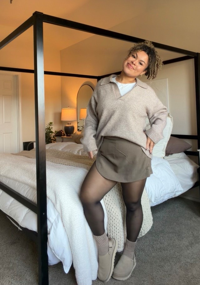 Cozy layers and soft tones = the ultimate winter girl uniform. 

#LTKootd #LTKPlusSize #LTKMidsize