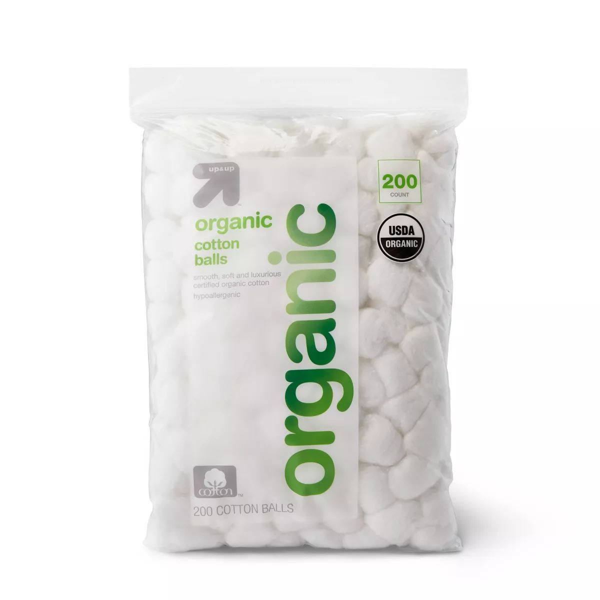 Organic Cotton Balls - 200ct - up & up™ | Target