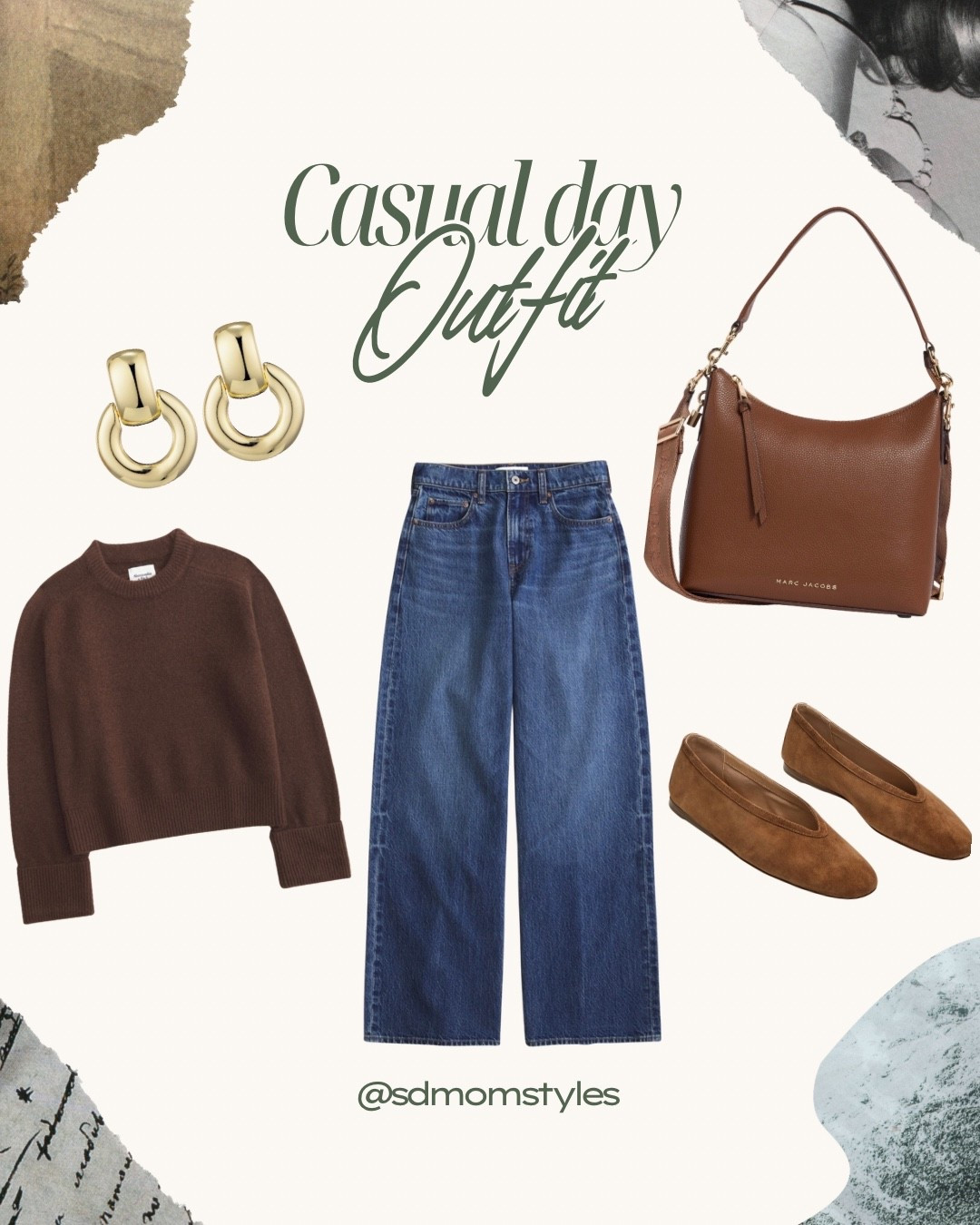 Casual weekend look 

Liking these wide leg jeans from
Abercrombie 

#LTKHoliday #LTKSeasonal #LTKOver40