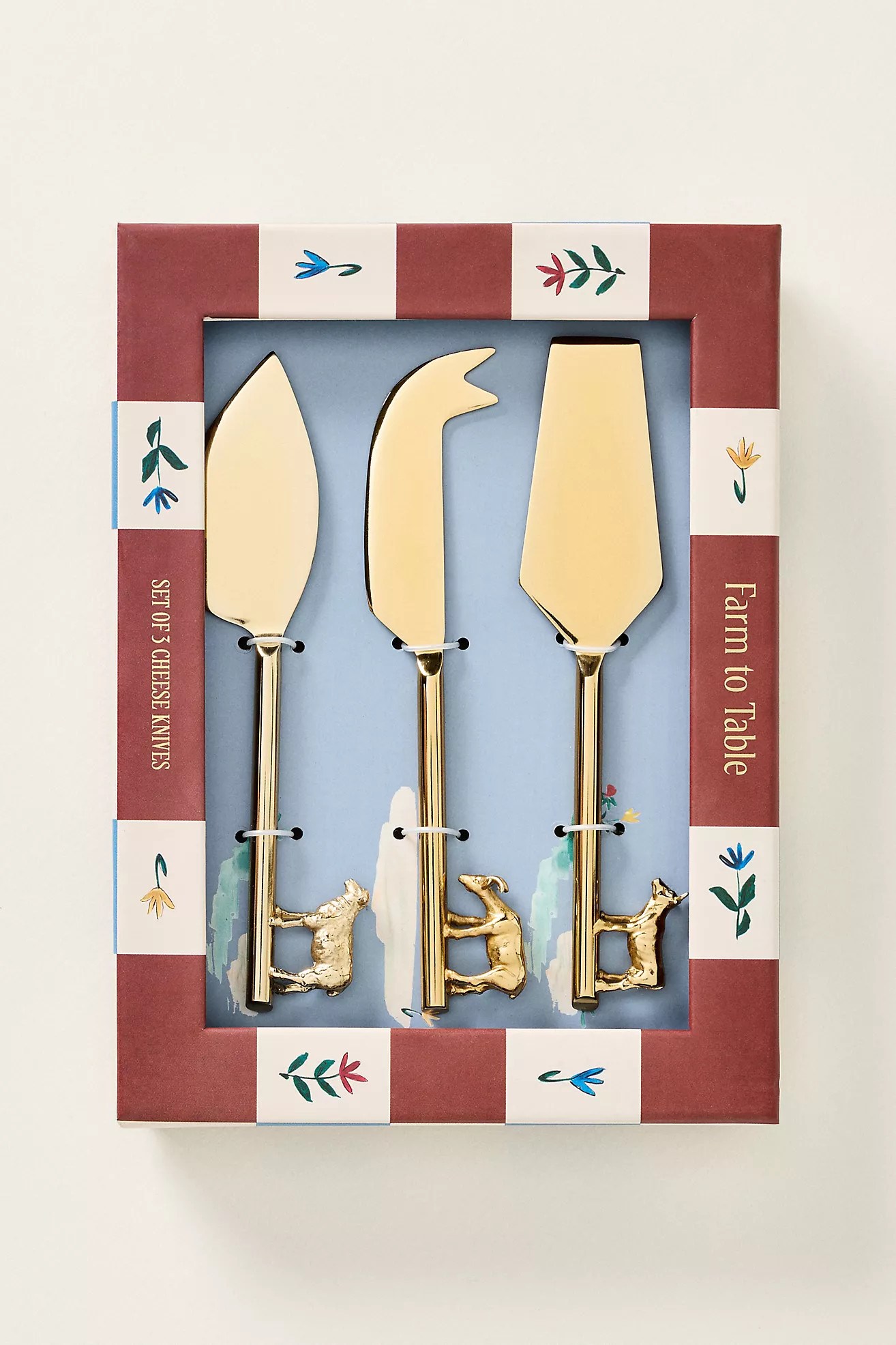 Aberdeen Cheese Knives, Set of 3 | Anthropologie (US)