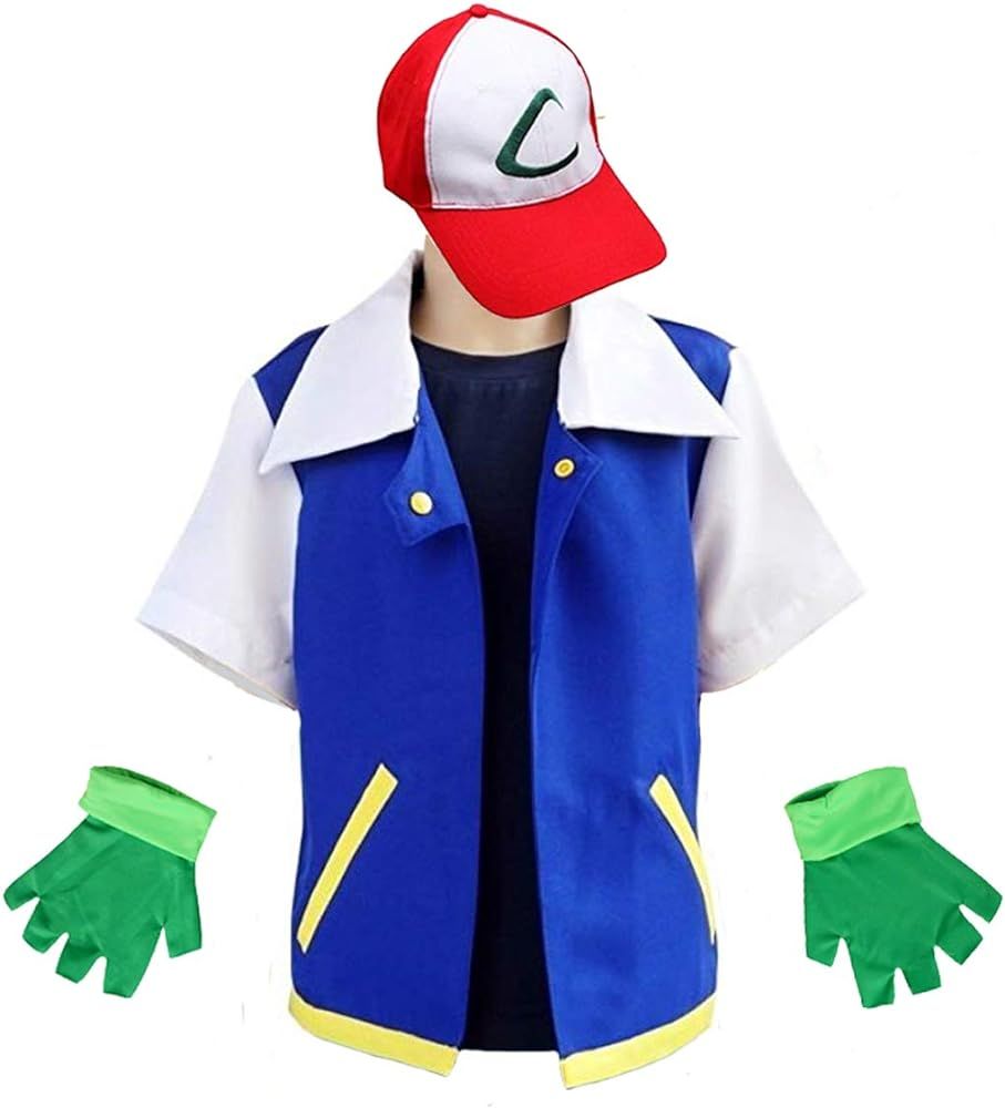 MUFENG Cosplay Costume for Adult Kids,Halloween Hoodie,Jacket Gloves Hat Sets for Trainer | Amazon (US)
