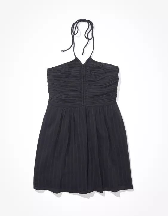 AE Ruched Front Mini Dress | American Eagle Outfitters (US & CA)