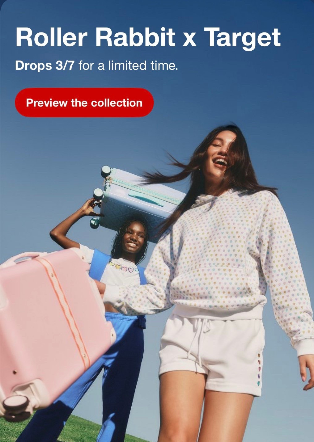 Roller Rabbit x Target dropping at 2AM CST! Set those alarms because this is a highly anticipated collab!

Lots of pajamas for the family, swim, bags and SO MUCH MORE in their signature prints at an affordable price 🎯

Tagging some of my favorites from the collab!


#LTKTravel #LTKmomlife #LTKSwim