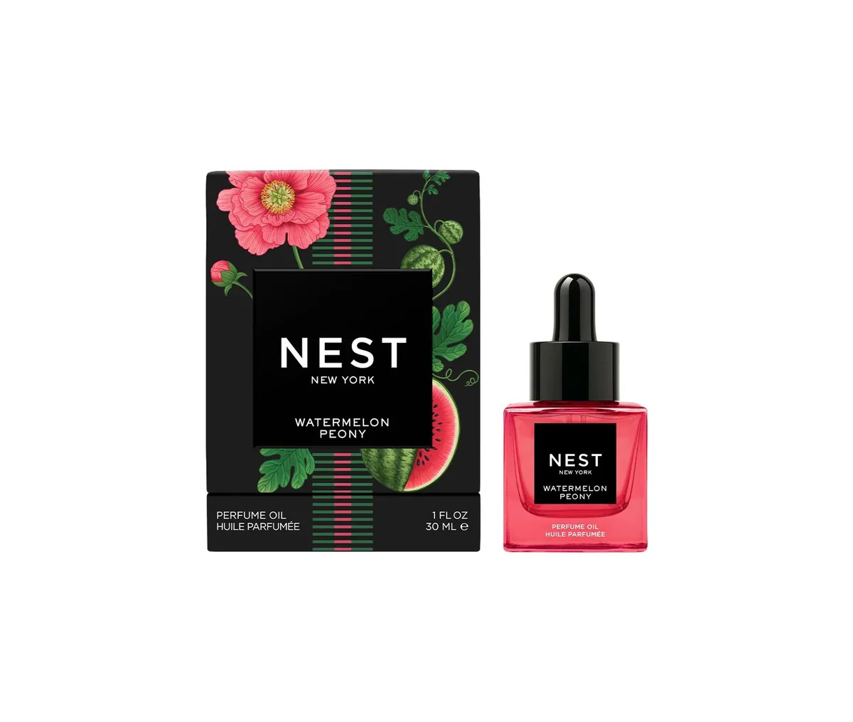 Watermelon Peony Perfume Oil (30mL) | NEST Fragrances
