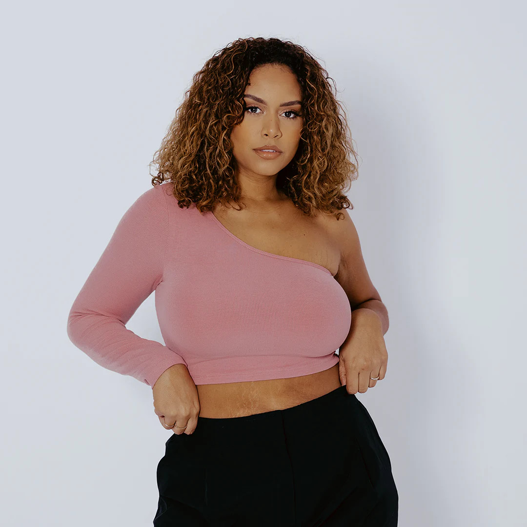 LS One Shoulder (Crop) | Klassy