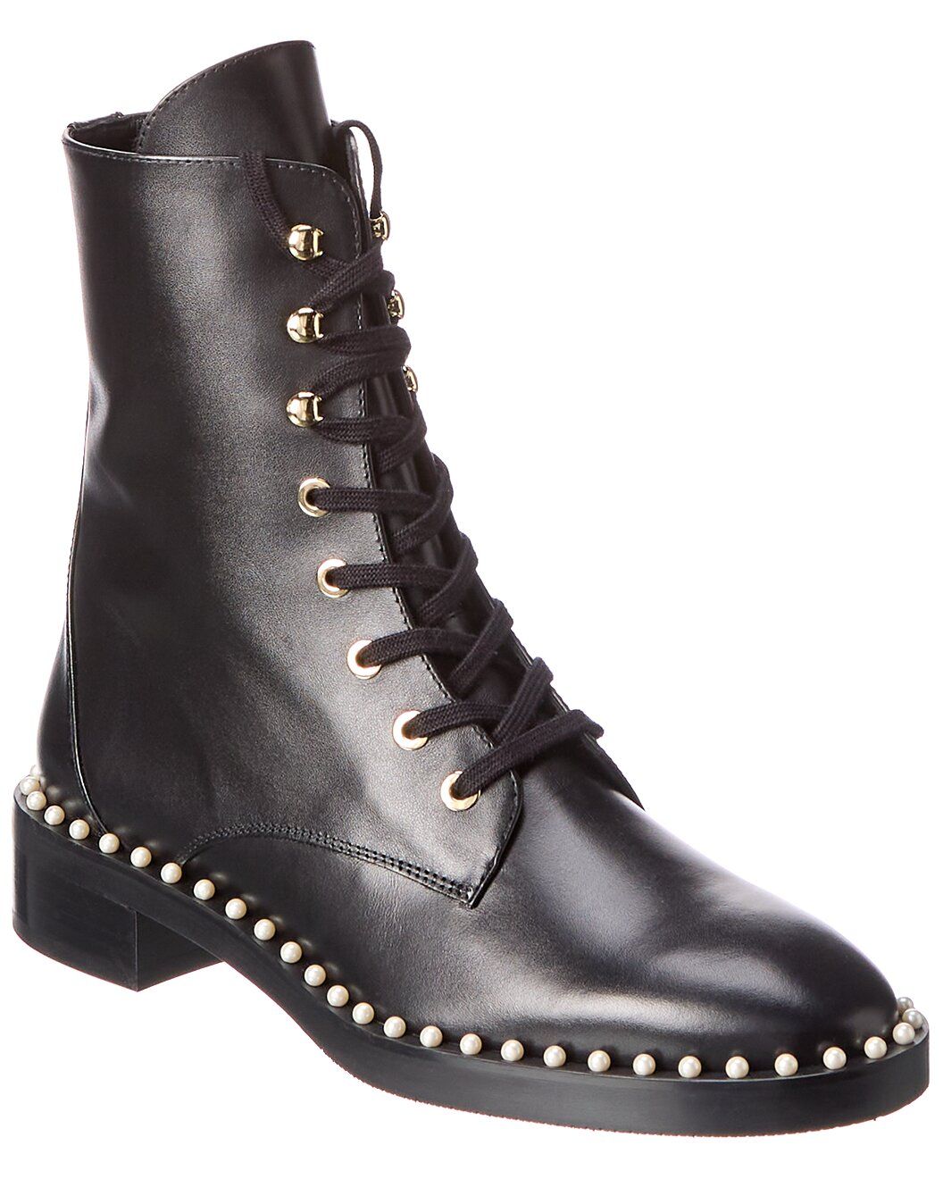 Sondra Leather Boot | Gilt