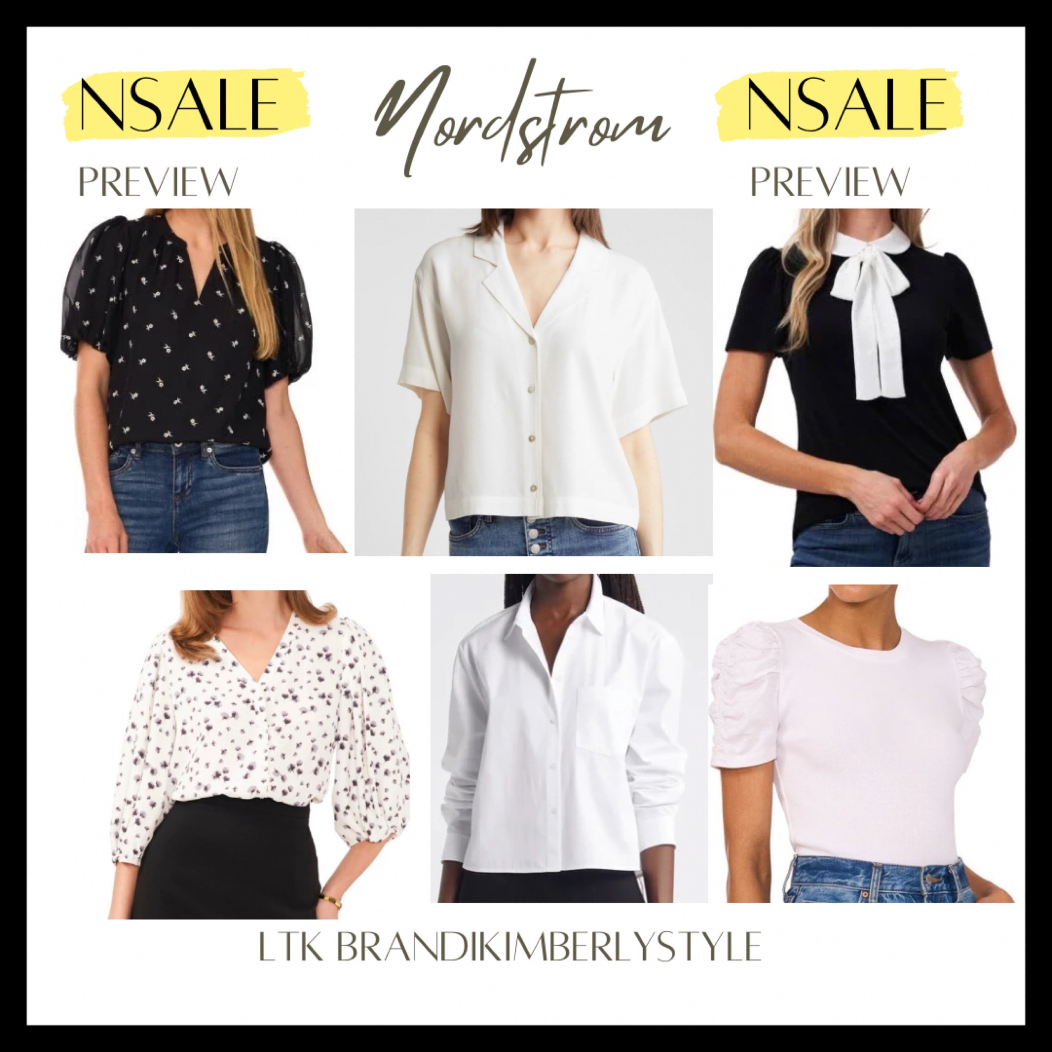 Nordstrom Anniversary Sale starts July 9th, 10th, and 11th for card holders & 15th for the public 

Here are my picks! Some cute work tops that will go with jeans, slacks, and skirts 

Nordy sale, summer sale, work style, nsale 2024 
BrandiKimberlyStyle

#LTKSaleAlert #LTKxNSale #LTKSeasonal