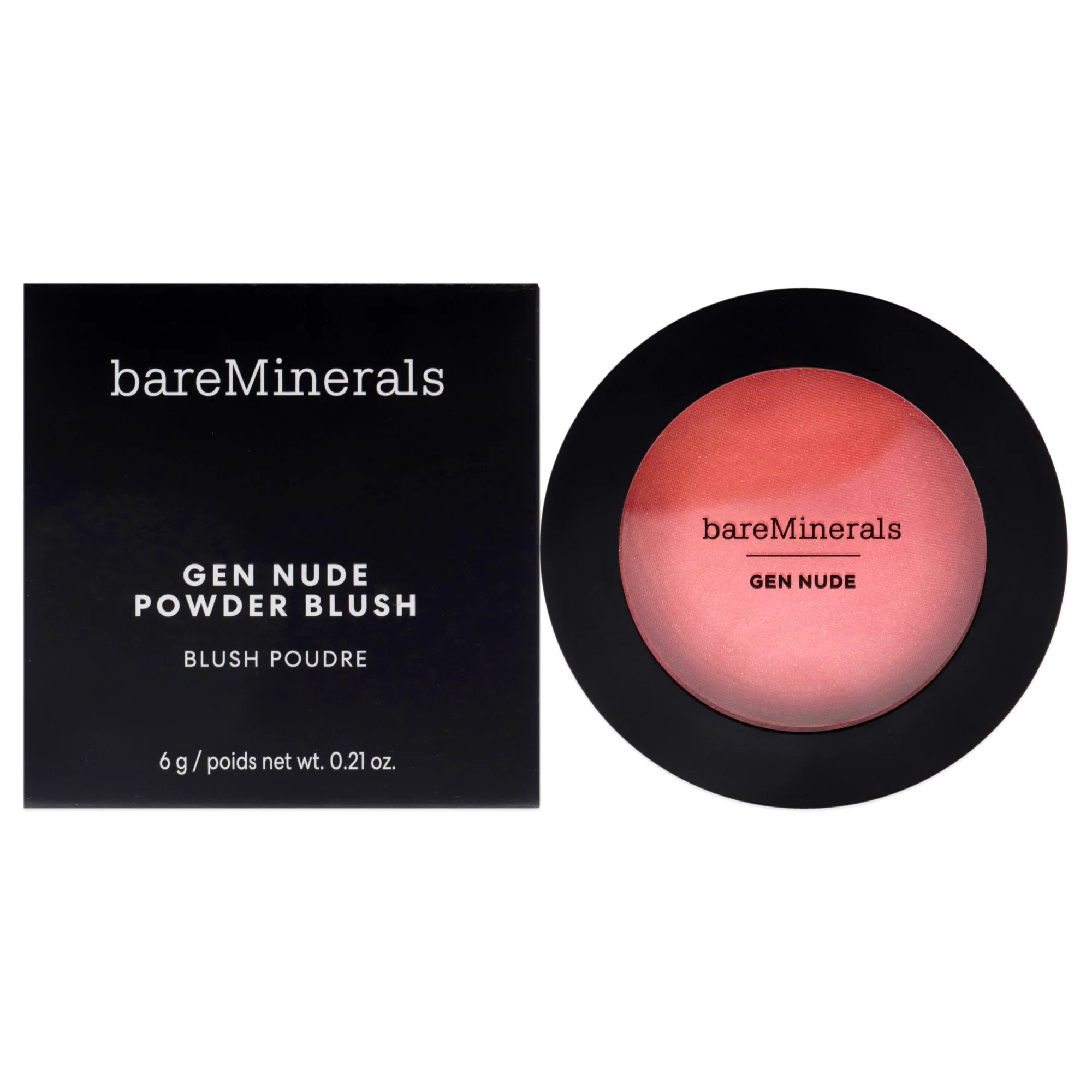 Gen Nude Powder Blush - Peachy Keen by bareMinerals for Women - 0.21 oz Blush | Shop Simon