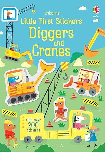 Little First Stickers Diggers and Cranes | Amazon (CA)