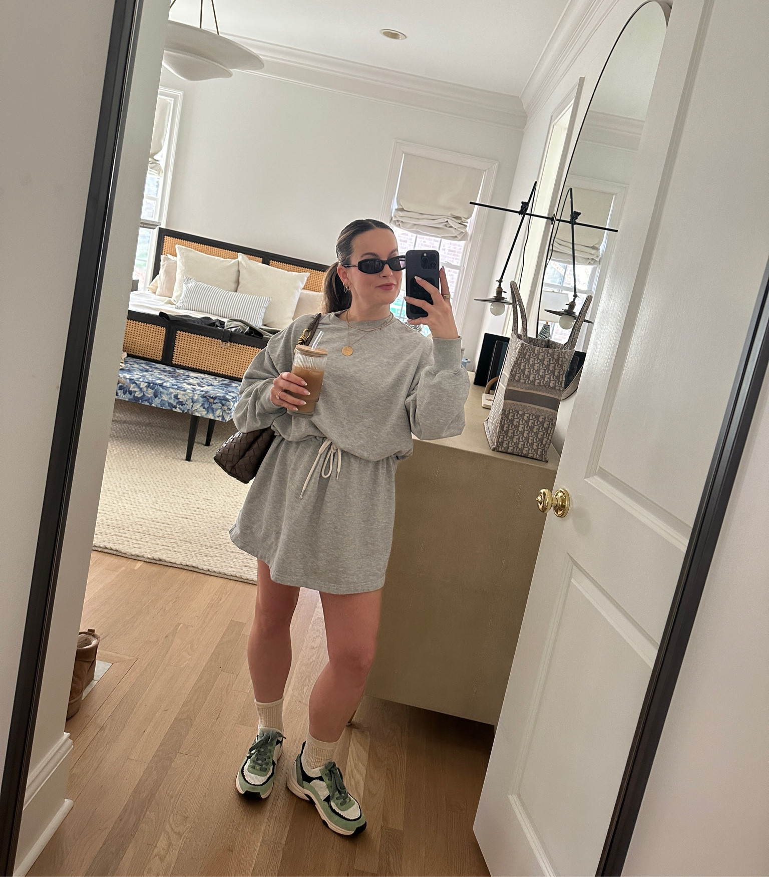 love a sweatshirt dress for elevated casual work days 👌🏼 mine is old by helsa, but linking some cute similar options 

#LTKstyletip