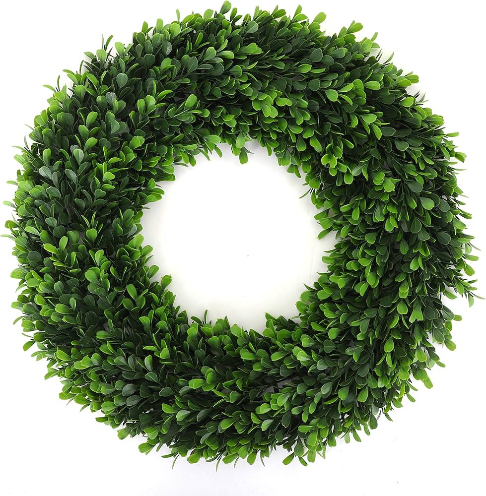3rd Street Inn Soft Touch Holly Wreath - Front Door Wreath - Greenery Wreath - Indoor/Outdoor Wre... | Amazon (US)