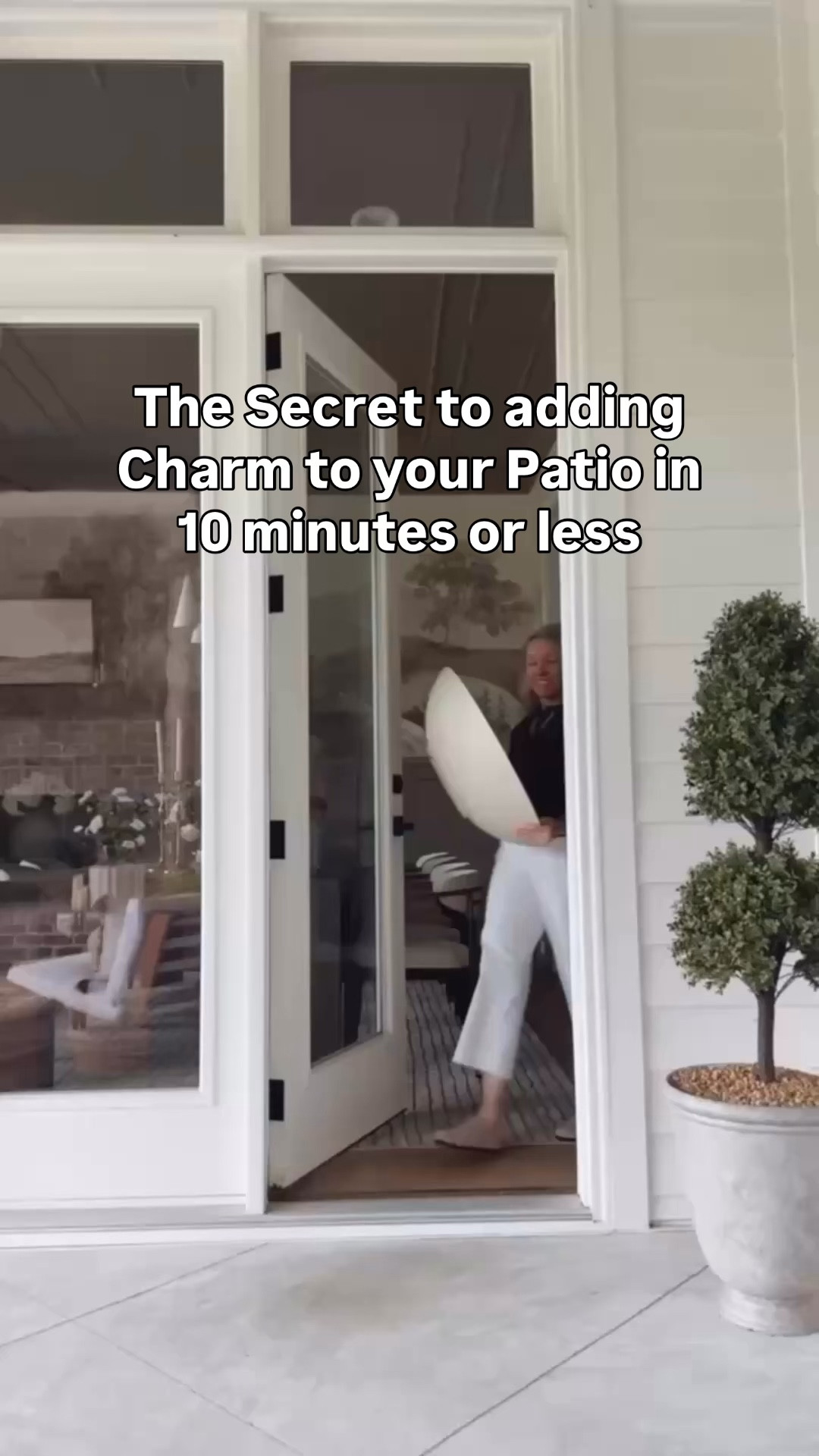 These landscape bowls add charm to any outdoor space. Come as a two pack. I used th 24” in the cream colored set
@Wayfair 

#LTKHome #LTKSeasonal #LTKSaleAlert