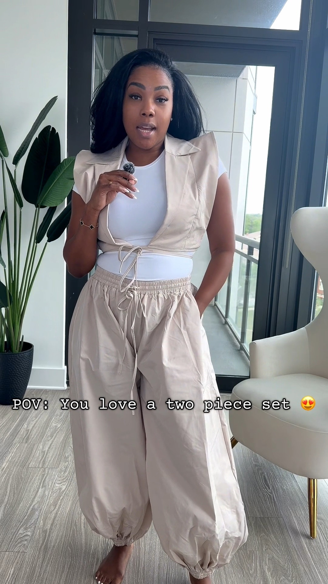 Such a good number for the spring!!
It can be worn with or without a top underneath, or separately as individual pieces.
I can't wait to style it and wear it out! It's linked! 😍😍

#LTKgrwm #LTKootd