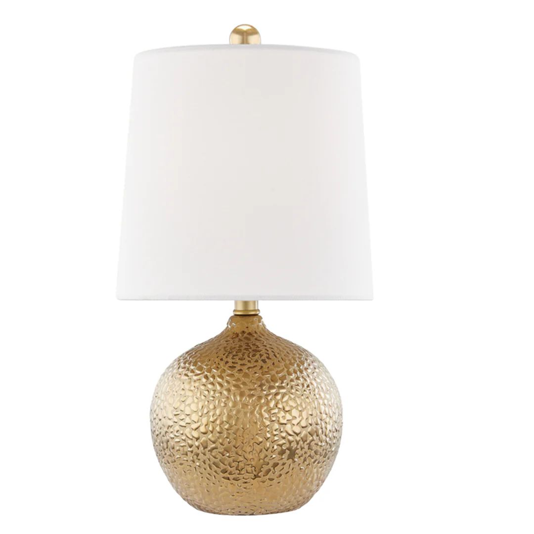 Estelle Hammered Table Lamp | House of Blum