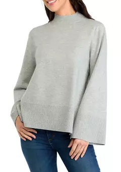Crown & Ivy™ Women's Bell Sleeve Sweater | Belk