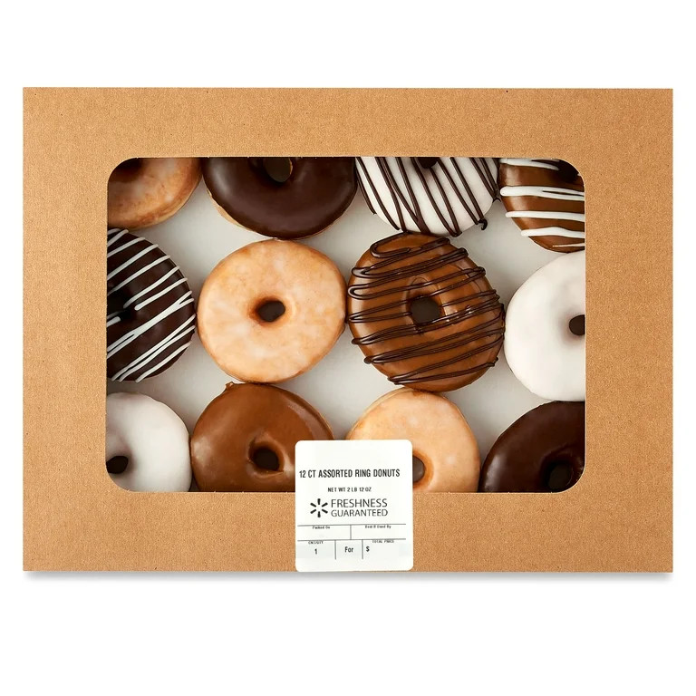 Freshness Guaranteed Assorted Ring Donuts, 12 Count | Walmart (US)