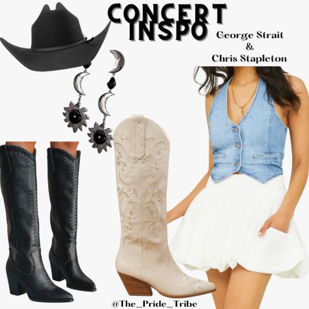 Just ordered this bubble skirt for George Strait & Chris Stapleton. I’m obsessed… it has pockets 🎉. Western cowgirl hat. Country music festival. Concert outfit  

#LTKFestival #LTKfindsunder50 #LTKstyletip