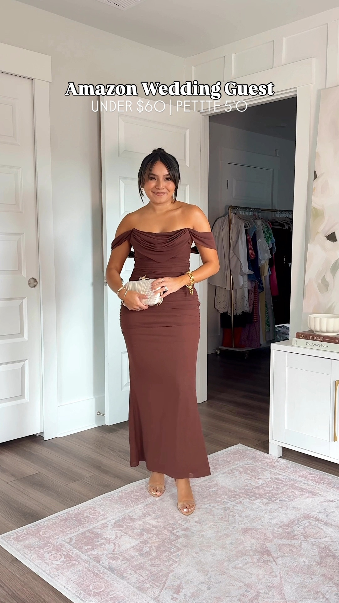 Amazon Wedding Guest Dresses Under $60!
For reference: I’m 5’0, 32b bra size, and 2/26 in bottoms, pear shaped. 
*Everything I share is unaltered!

Brown dress size xs TTS
Clear heels size 5 TTS

Pink flower dress size small TTS
Clear heels size 5 TTS

Orange dress size small TTS
Clear heels size 5 TTS

Blue ruffle dress size xs TTS
Clear heels size 5 TTS

Pink halter dress size small TTS
Clear heels size 5 TTS

Wedding guest
Special occasion
Dressy
Formal event
Cocktail party
Charity event
Petite dress
Gala
Bridesmaid
Prom
Rachel Miranda Blog
Honeysweetpetite
Honey Sweet Petite
Charleston, SC


#LTKPetite #LTKFindsUnder50 #LTKWedding