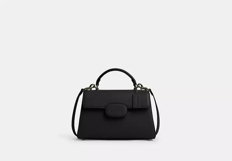 Coach Outlet Eliza Top Handle Bag - Black | Coach Outlet US