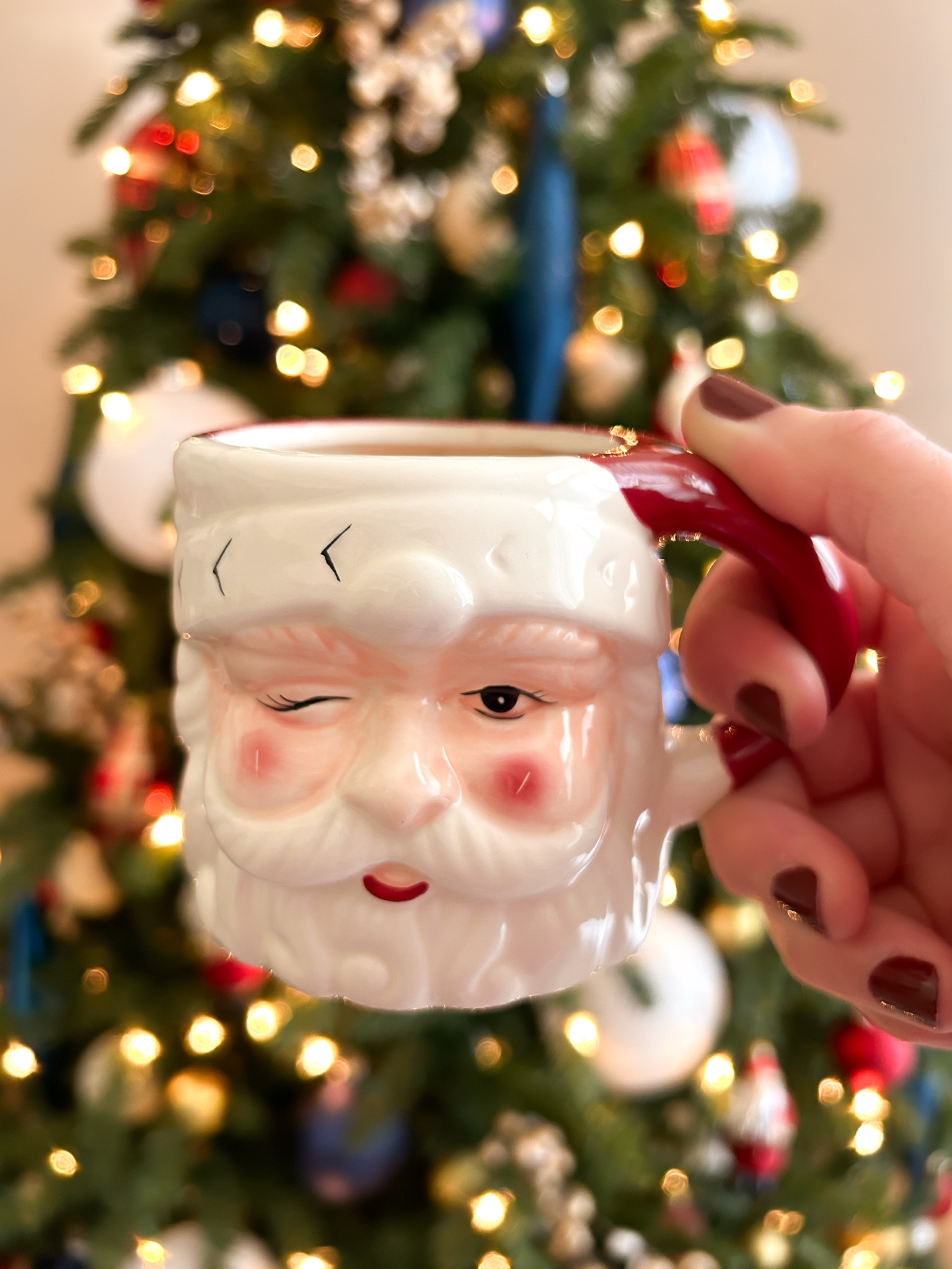 Coffee always tastes better out of a  Santa mug! 🎅🏻

#LTKHome #LTKHoliday #LTKSeasonal