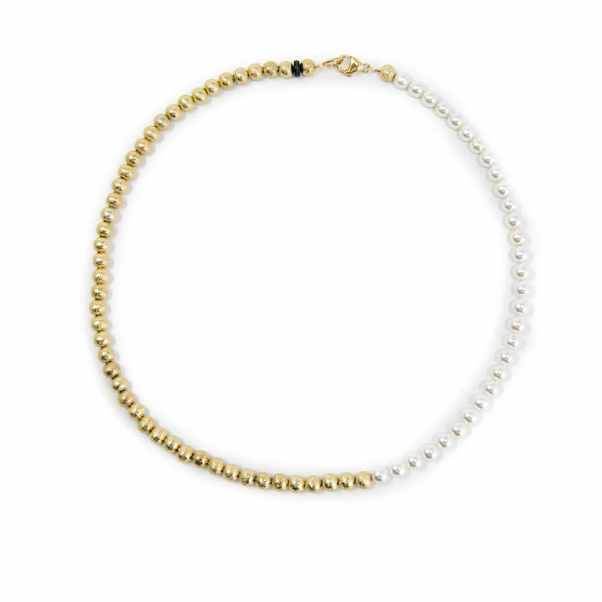 Pearl Dottie Duo Necklace | Allie + Bess