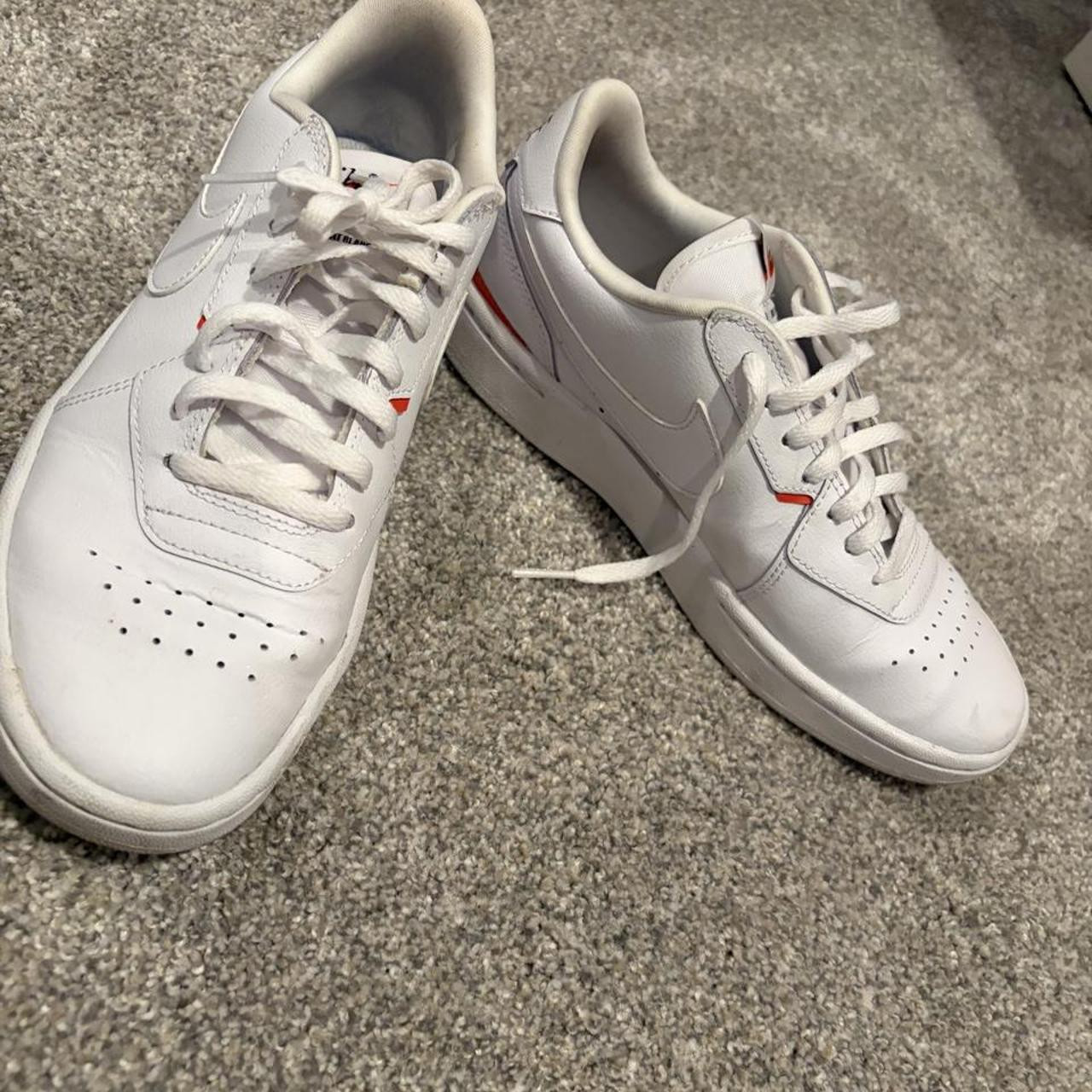 Nike Women's Sneakers - White | Depop US