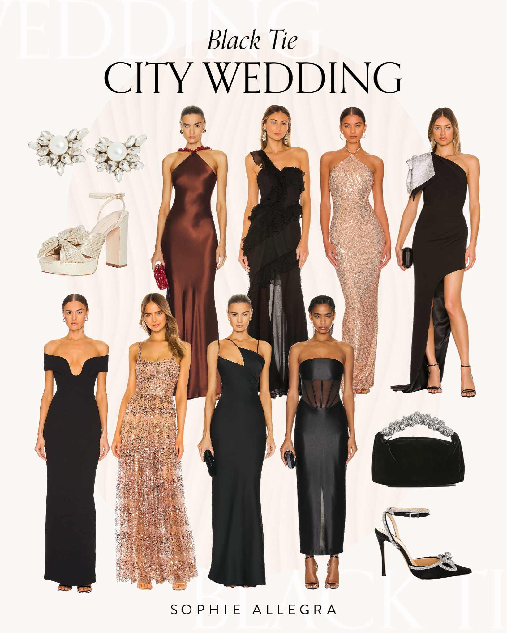 What to wear to a black tie wedding #wedding #blacktie #weddingguest #dress

#LTKwedding