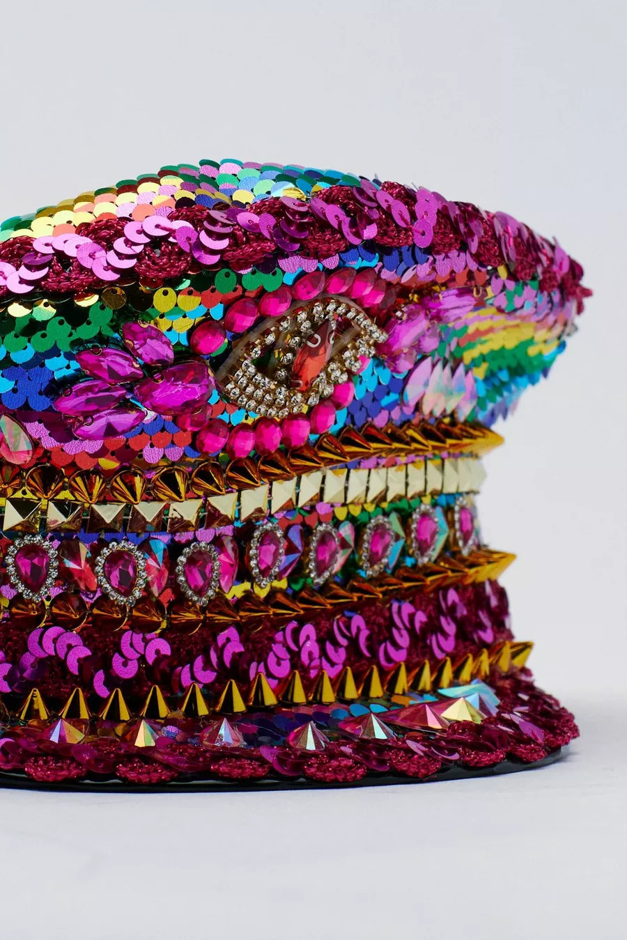 Embellished Sequin Party Hat | Nasty Gal (US)