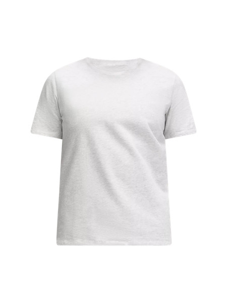 Organic Cotton Straight-Hem Crewneck T-Shirt | Lululemon (US)