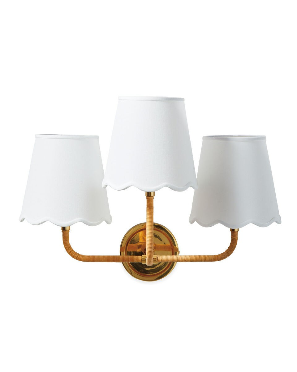 Larkspur Triple Sconce | Serena and Lily