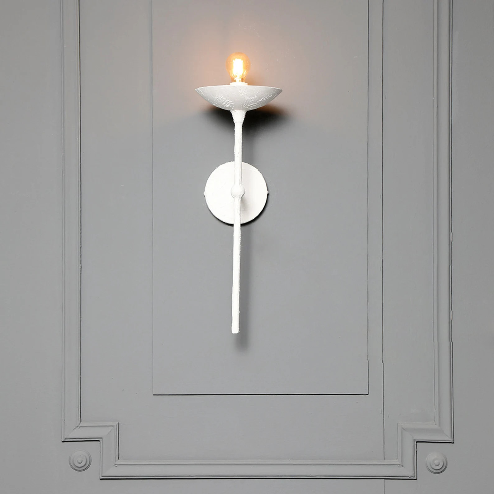 GHOST Wall Sconce Resin Plastering Metal Plastering Brutallist | Etsy | Etsy (US)