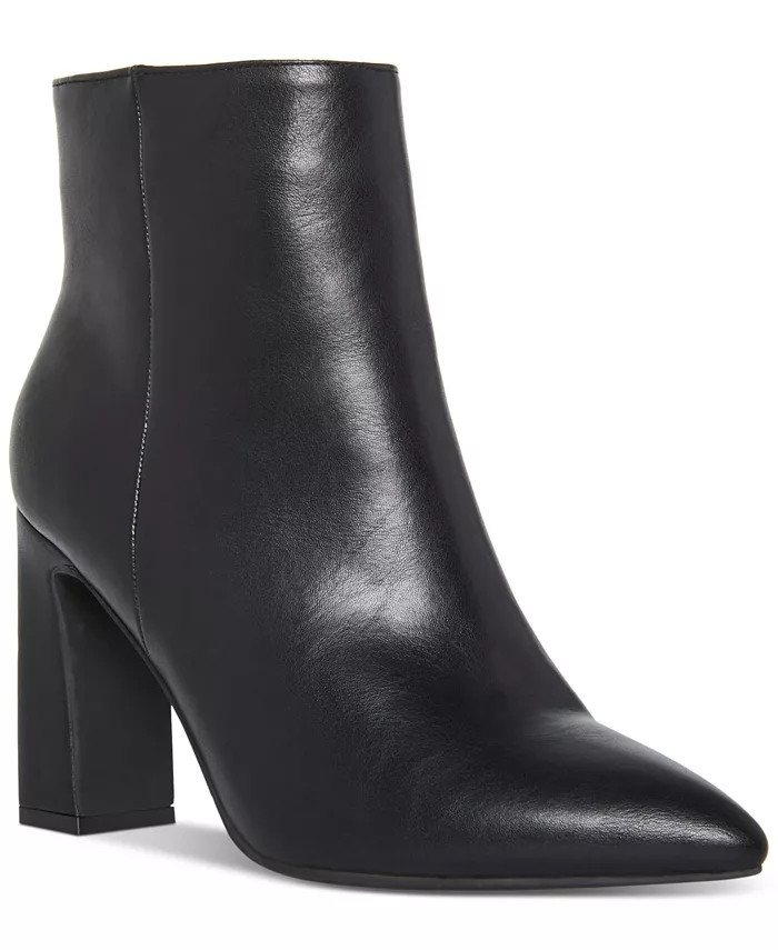 Madden Girl Bonnie Pointed-Toe Block-Heel Dress Booties - Macy's | Macy's