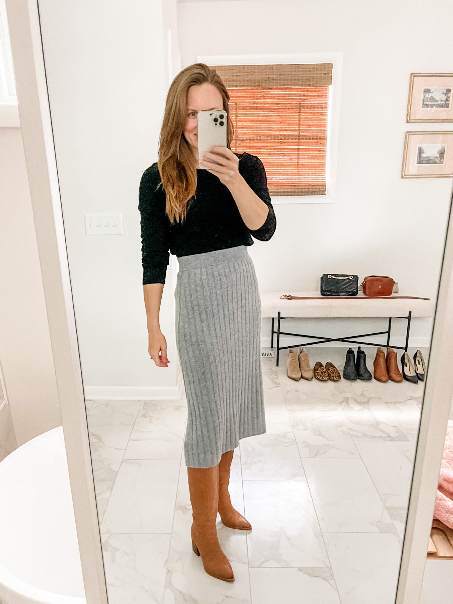 Fall capsule, what to wear to church, church outfits, 