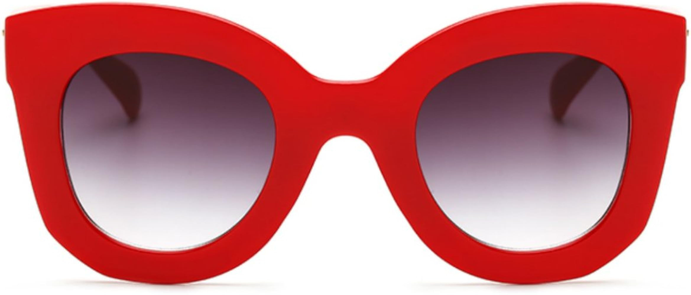 Retro, Thick Frame, Fashionable, Trendy, Round Cateye | Amazon (US)