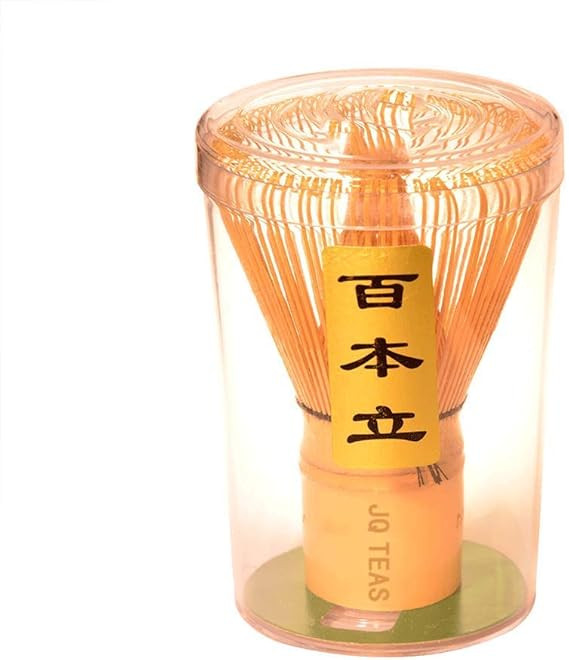 ARTDOU Golden Bamboo Matcha Green Tea Whisk Chasen, Matcha Stirrer 100 Prong | Amazon (US)