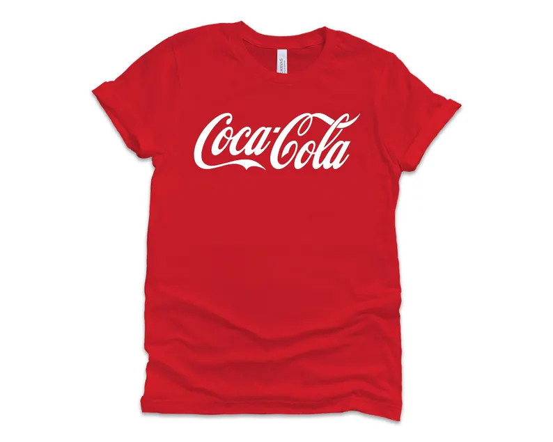 Vintage Coca Cola Logo T-shirt, Unisex Cotton Tee | Etsy (Global)