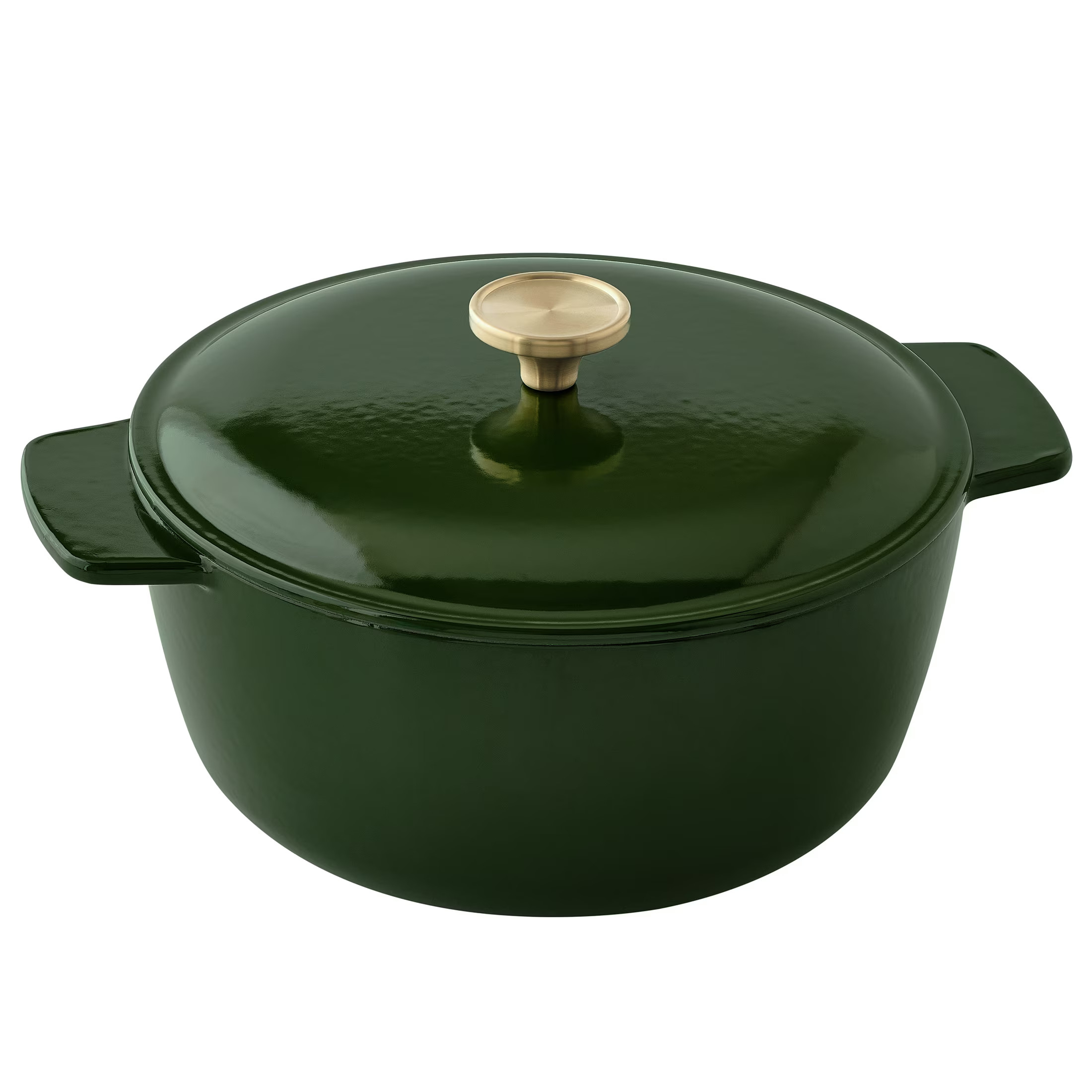 Better Homes & Gardens Cream Enameled Cast Iron Dutch Oven with Lid, 5-Quart | Walmart (US)