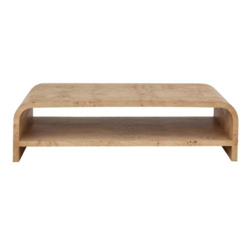 Serena Burl Coffee Table | Ballard Designs, Inc.