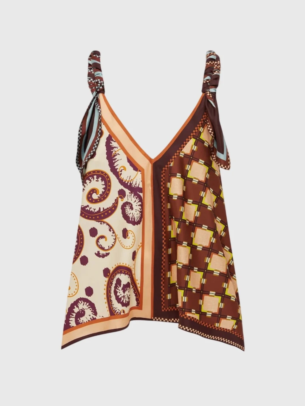 Alemais Women's Wilson Silk Top | Saint Bernard