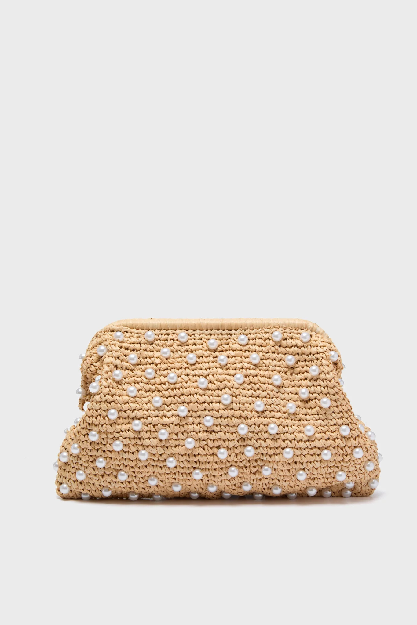 Natural Briar Pearl Clutch | Tuckernuck (US)