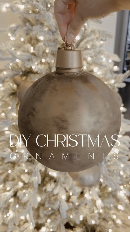 These were so easy and I love how they turned out!! 
#christmasdecor #diychristmas #holidaydecor #ornaments

#LTKHoliday #LTKVideo #LTKSeasonal