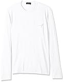 Velvet by Graham & Spencer Men's Simeon Long Sleeve Crew, White, XX-Large | Amazon (US)