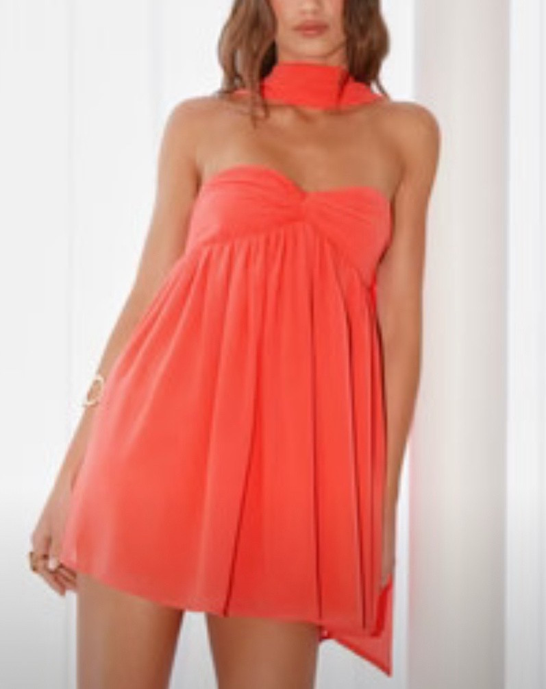 Strapless mini dress 

#LTKStyleTip #LTKWedding #LTKParties