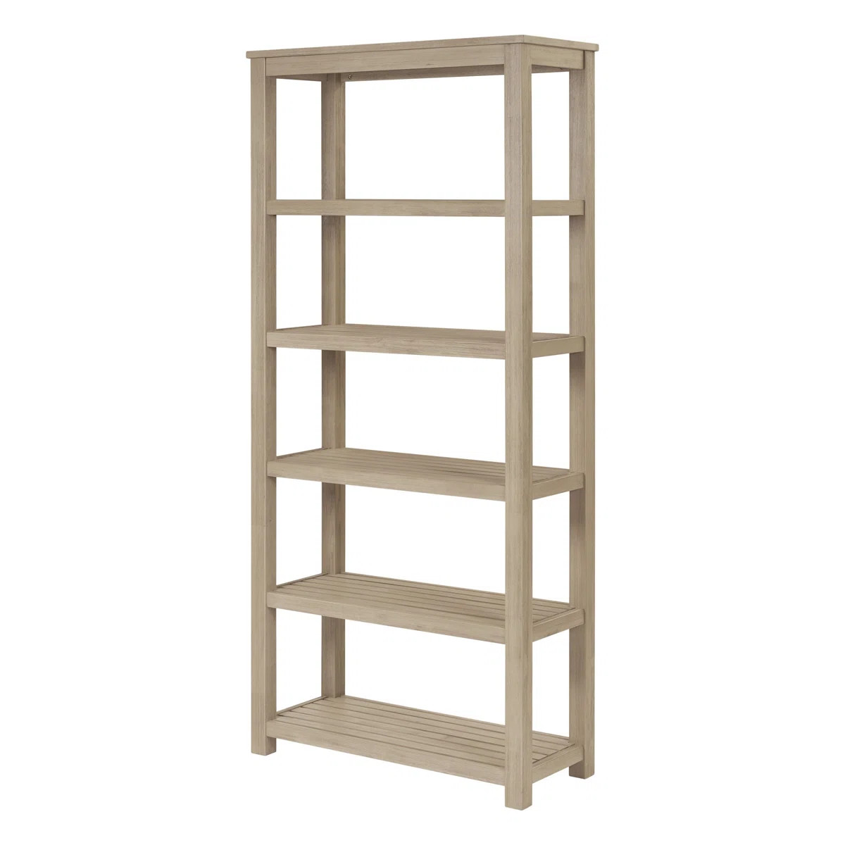 Kelly Clarkson Home 75"H x 34"W 5-Tier Etagere Solid Acacia Wood Storage Bookcase & Reviews | Way... | Wayfair North America