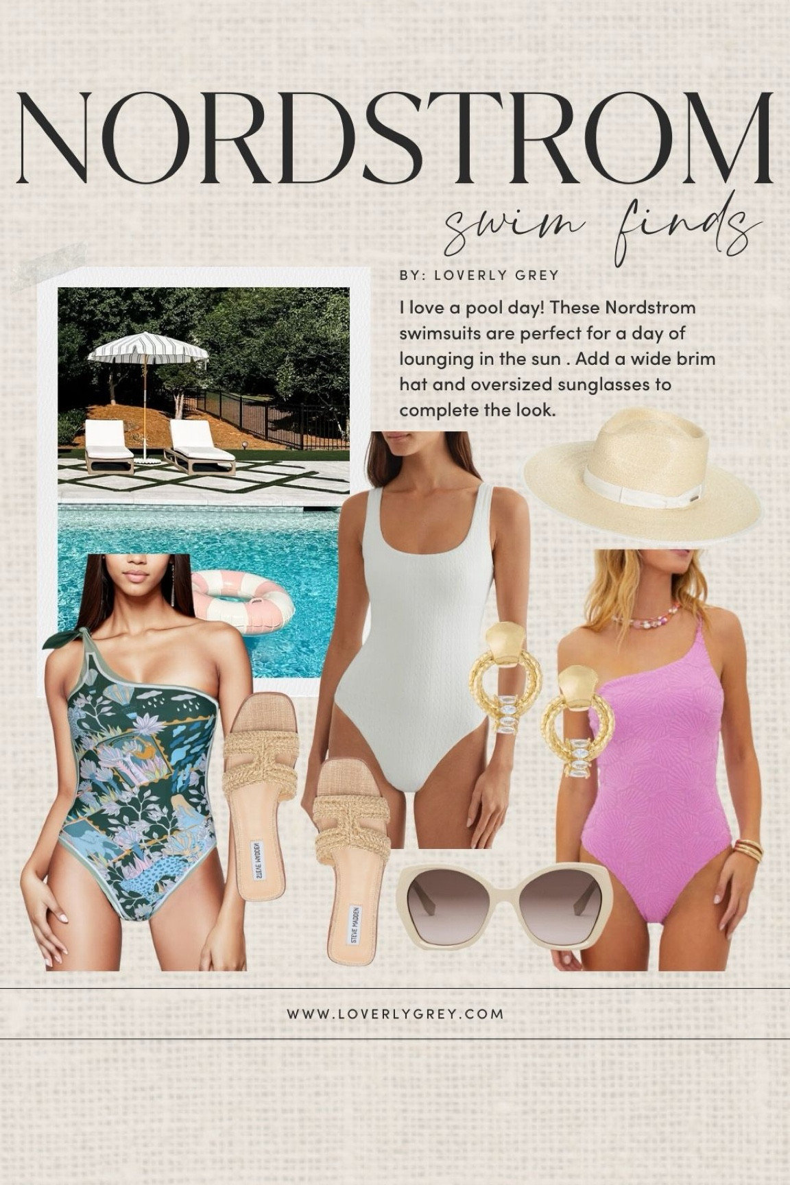 Nordstrom swim finds! This textured pink one piece and reversible one-shoulder suit are perfect for a day in the sun. Loverly Grey, Nordstrom swimsuits

#LTKSwim #LTKSeasonal #LTKStyleTip
