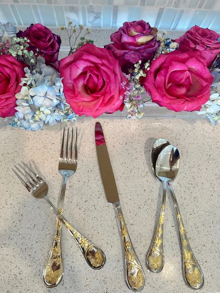 Forks & spoons for the new house! 



Kitchen / kitchen finds / kitchen essentials / forks / spoons / kitchen decor / kitchen dishes / chinaware / dining 

#LTKhome #LTKFind #LTKsalealert