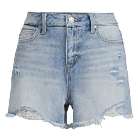 Denim shorts from Walmart! 