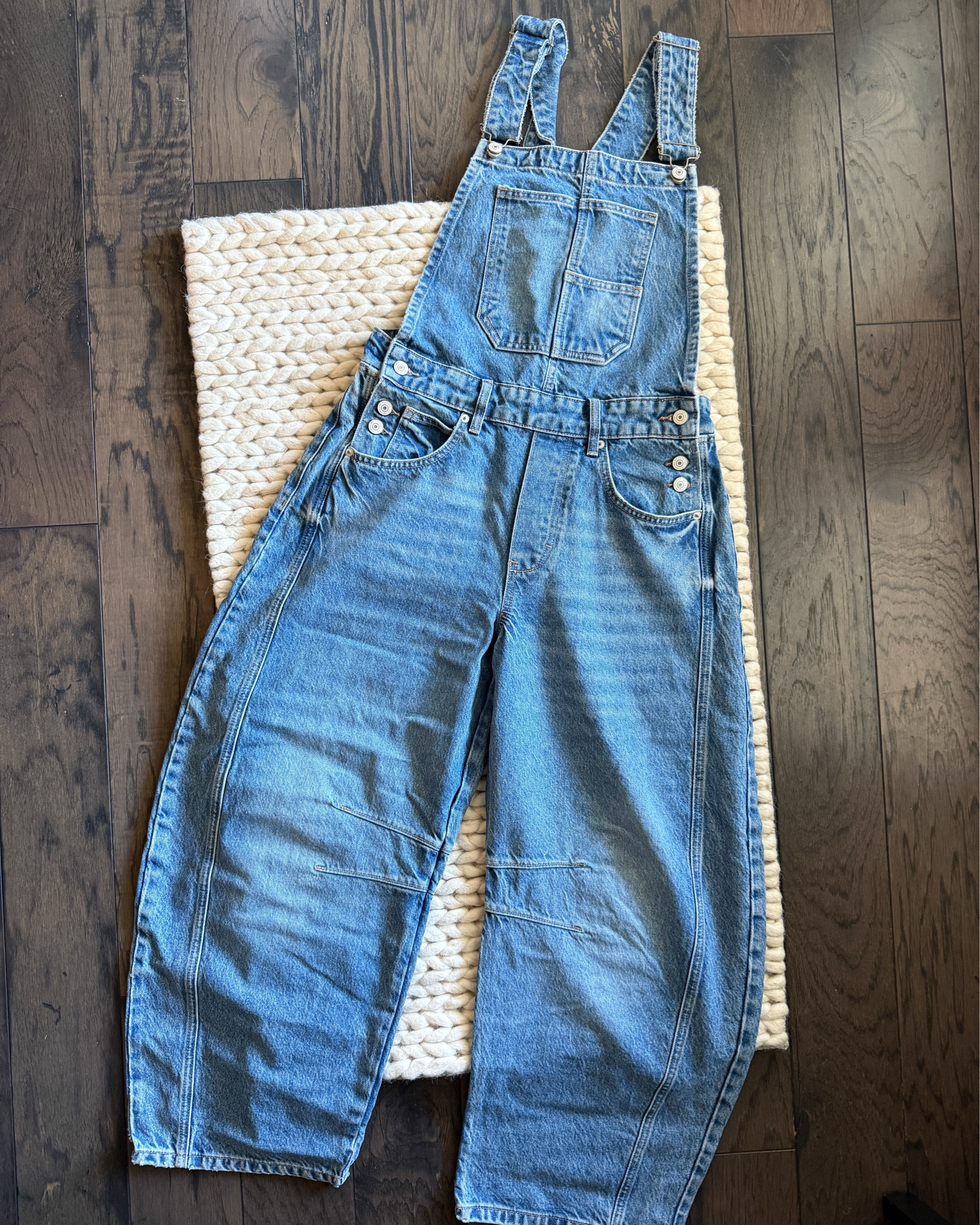 I already have these in black & gray, but I wanted the barrel-style pair in a true denim blue too, so I grabbed these. The shape is relaxed without feeling sloppy, the denim is soft right out of the box, & the S fits the same as my other colors. They’re one of those pieces you can wear year-round with a tee, a sweater, or layered under a jacket. Easy, comfortable, & honestly just a great upgrade if you love a good denim overall. I found them in stock at Dillards. 

free people overalls – free people barrel overalls – we the free denim – womens barrel leg overalls – blue denim overalls – relaxed fit overalls – wide leg denim – slouchy denim outfit – everyday casual outfit – fall winter outfit ideas – comfy denim style – capsule wardrobe basics – neutral style favorites – trending overalls 2025 – wardrobe essentials – blogger fashion finds – classic denim blue – womens denim trends – easy layering pieces – simple outfit ideas

#LTKGiftGuide #LTKmomlife #LTKootd